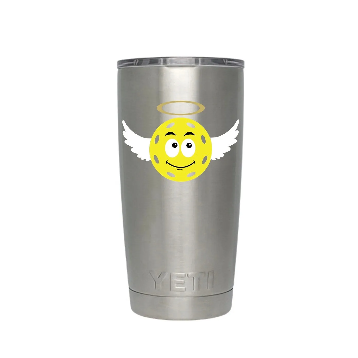 Pickleball Angel Decal - Vinyl Decal - Bumper Sticker - Computer Sticker - Pickleball Gifts