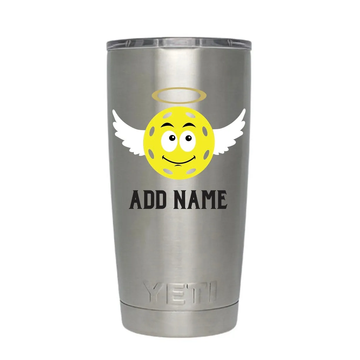 Pickleball Angel Decal - Vinyl Decal - Bumper Sticker - Computer Sticker - Pickleball Gifts