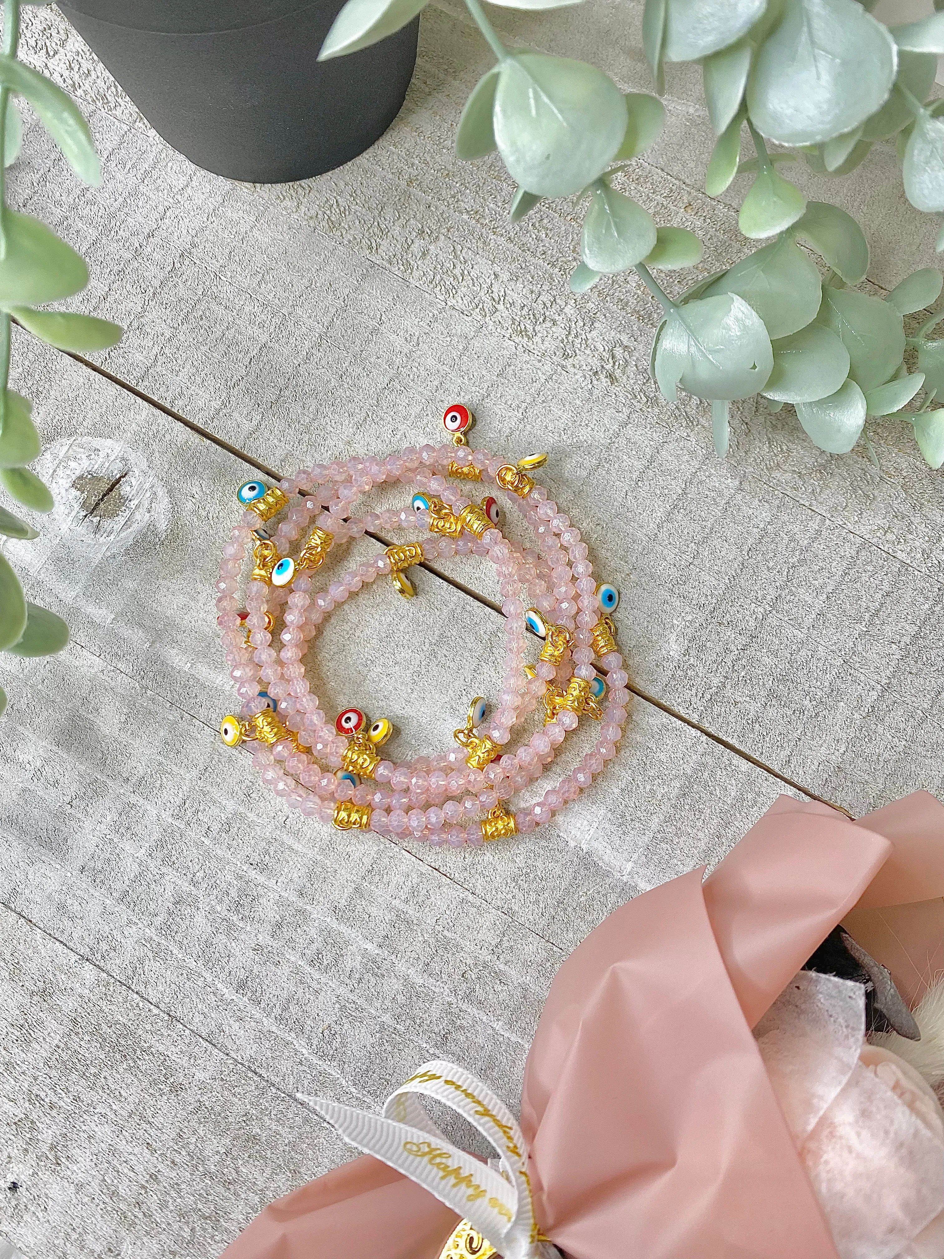 Pink Protection Bracelet