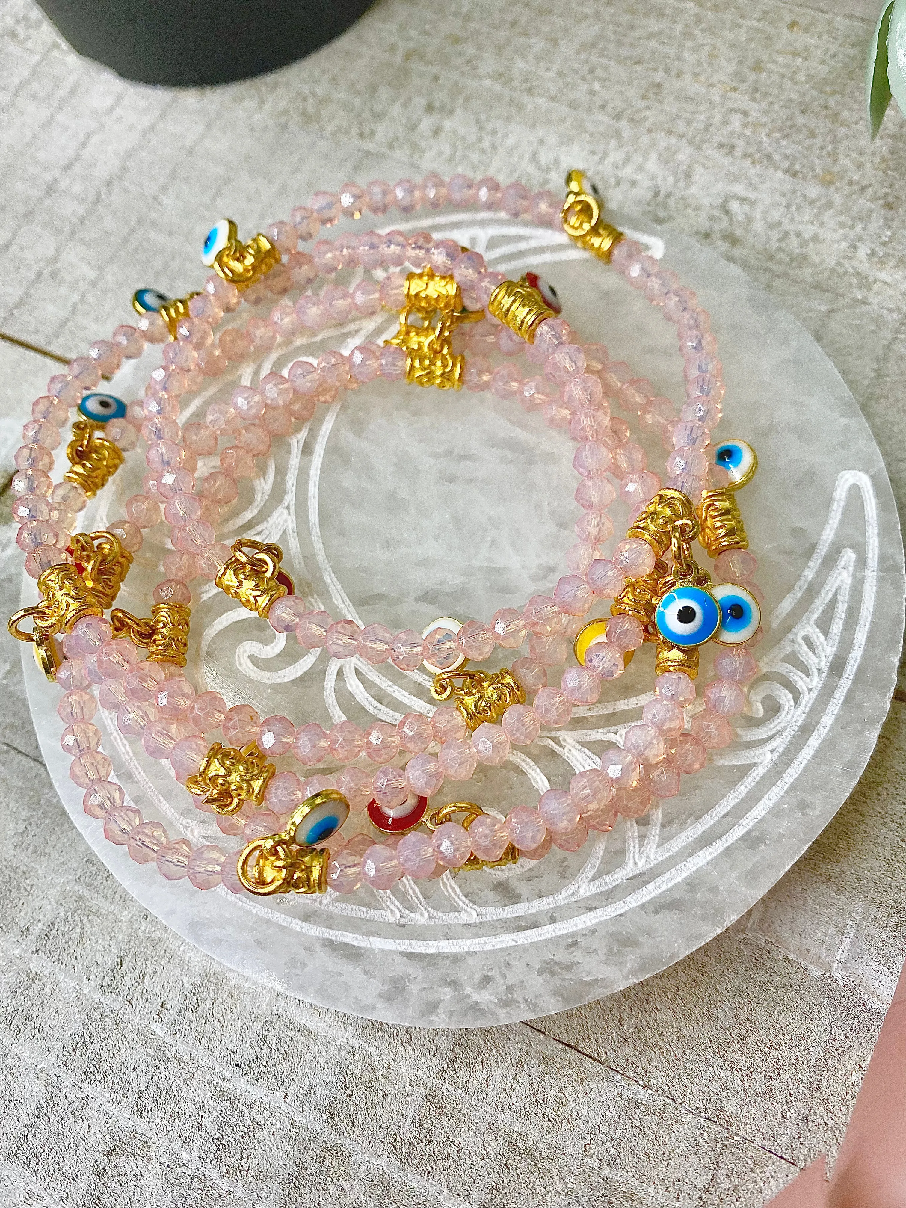 Pink Protection Bracelet