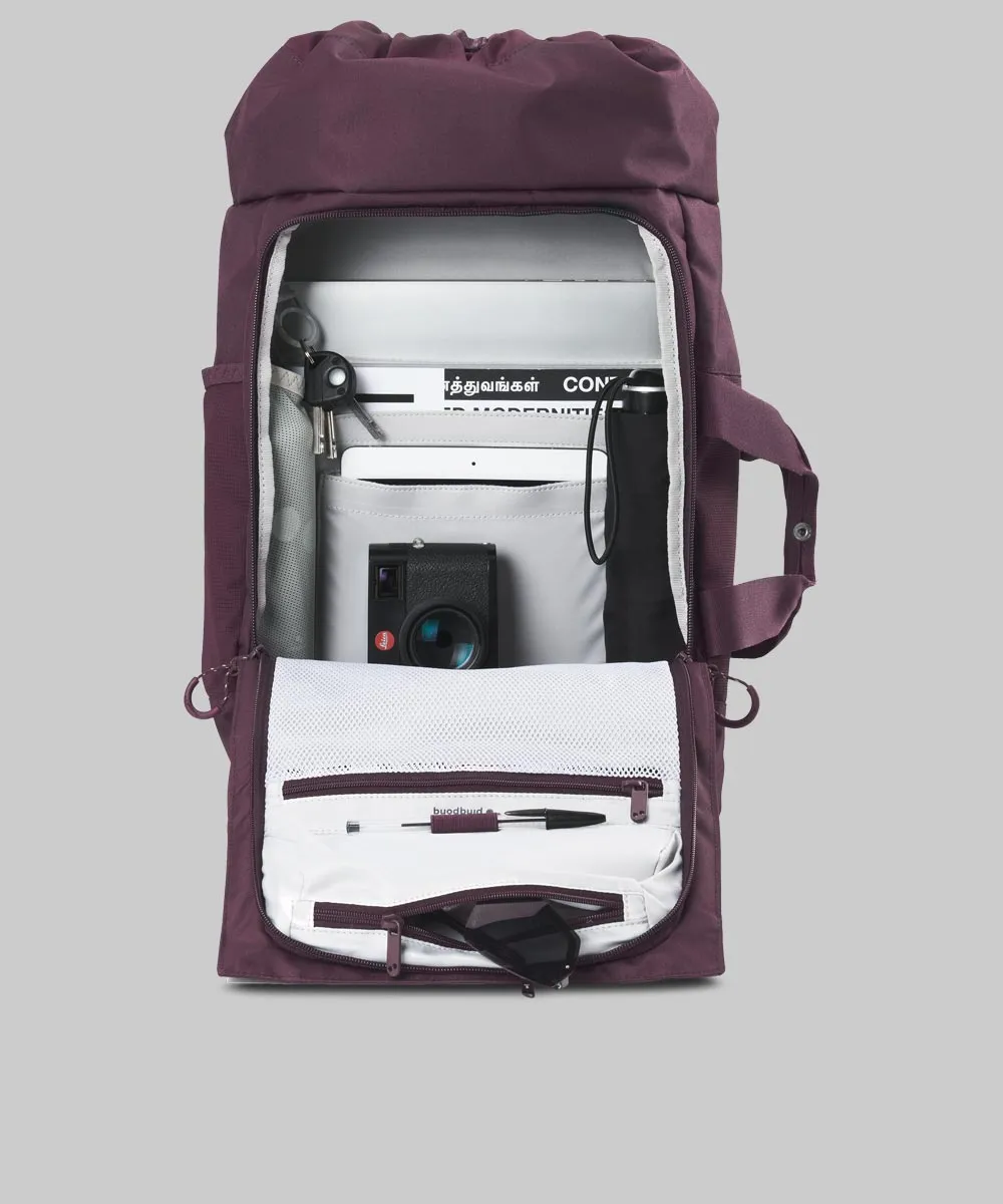 Pinqponq Blok Medium Rucksack aus recycelten PET-Flaschen