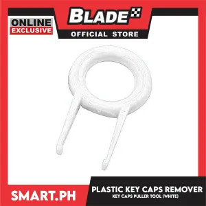 Plastic Key Caps Remover Tools Keyboard Caps Remover (White) for Mechanical Keyboard