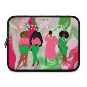 PNK Watercolor Sisterhood Laptop Sleeve
