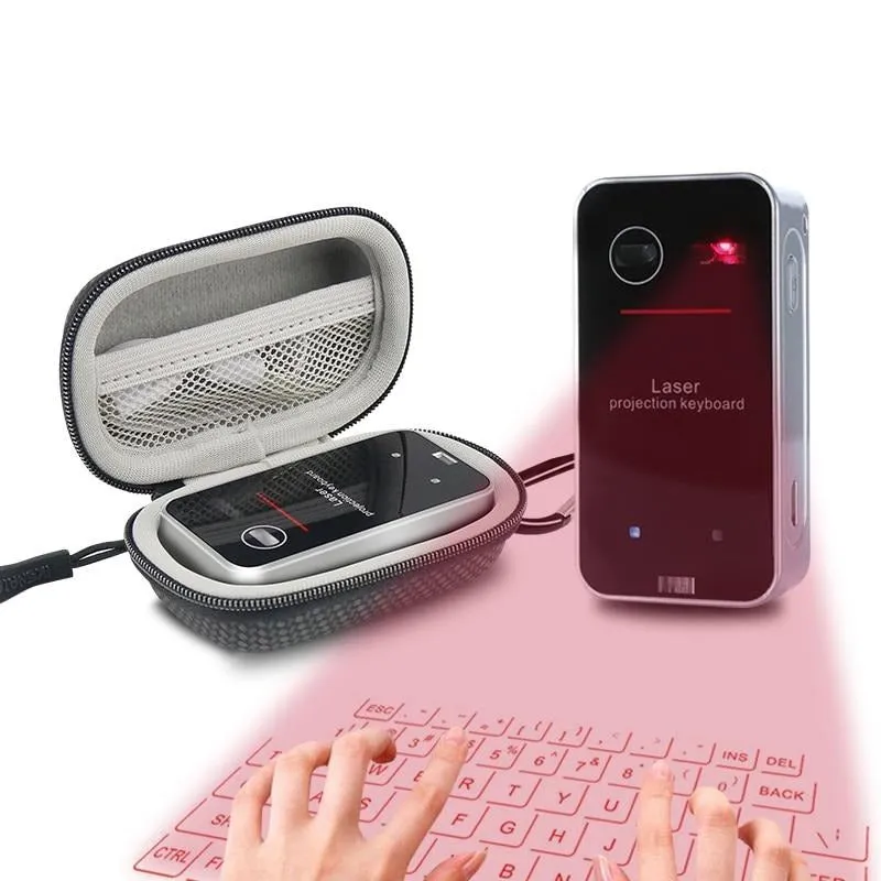 Pocketsize Wireless Virtual Projection Keyboard