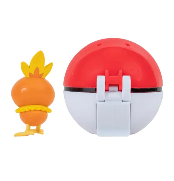 Pokemon: Clip n Go - Torchic & Poké Ball
