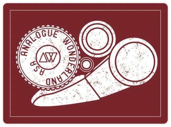 Premium Film Photography Sticker: 'Shutter Advance'