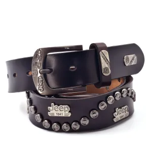 Premium Quality Manual Buckle Belt | Repeat Belt | Jeep Belt 1001 B