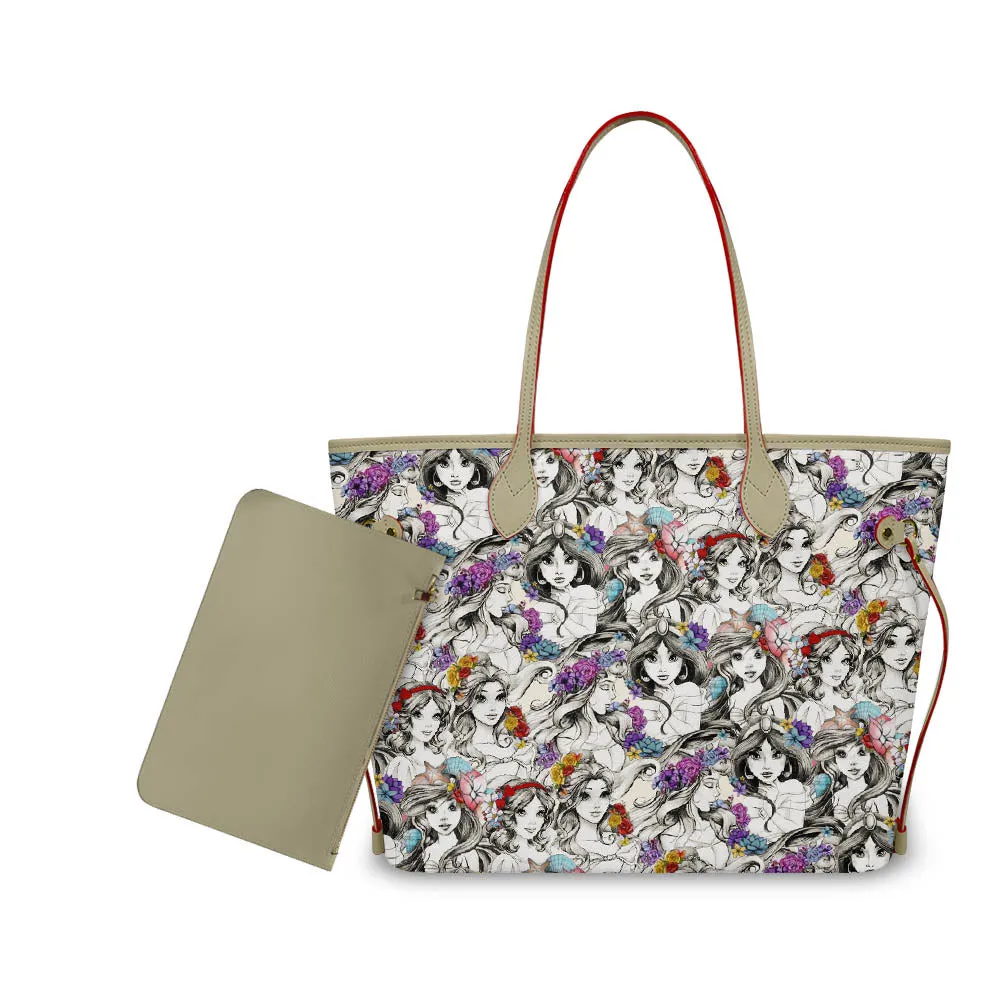 Princess Sketch Neverfull Purse - Preorder - Closing 4/30- ETA late May