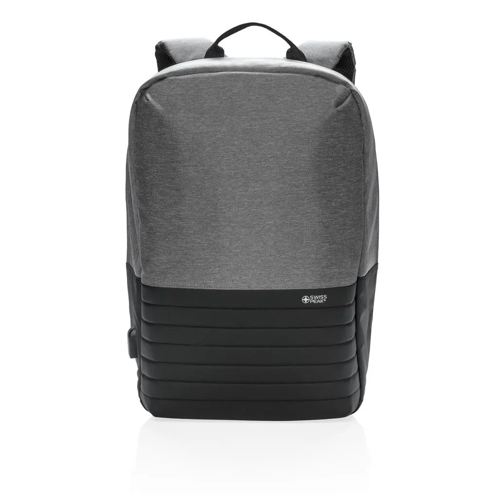 Promotivni ruksak za laptop RFID i sustavom zaštita protiv džeparenja