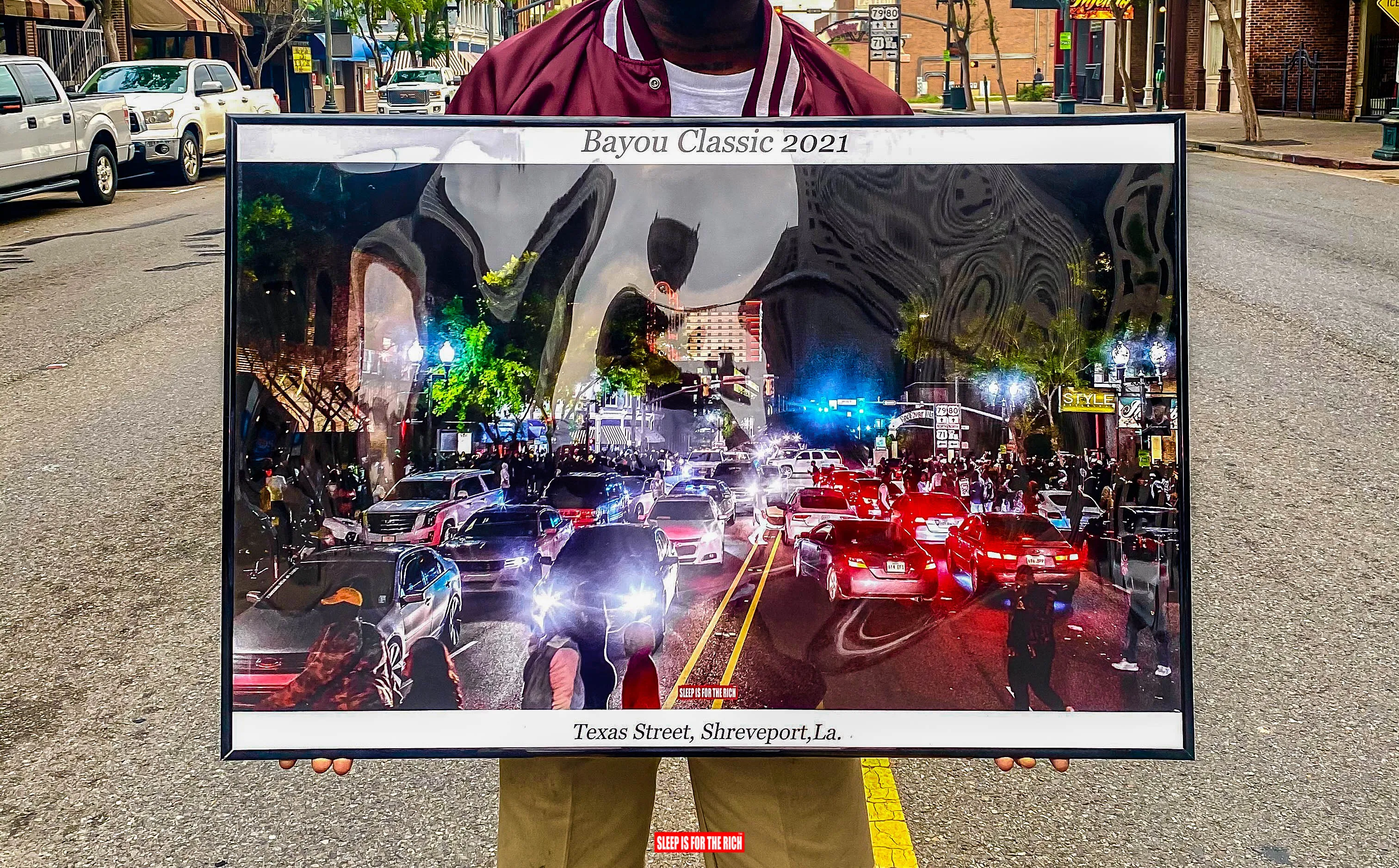 "Bayou Classic on Texas Street" 24 x 36 Poster Print