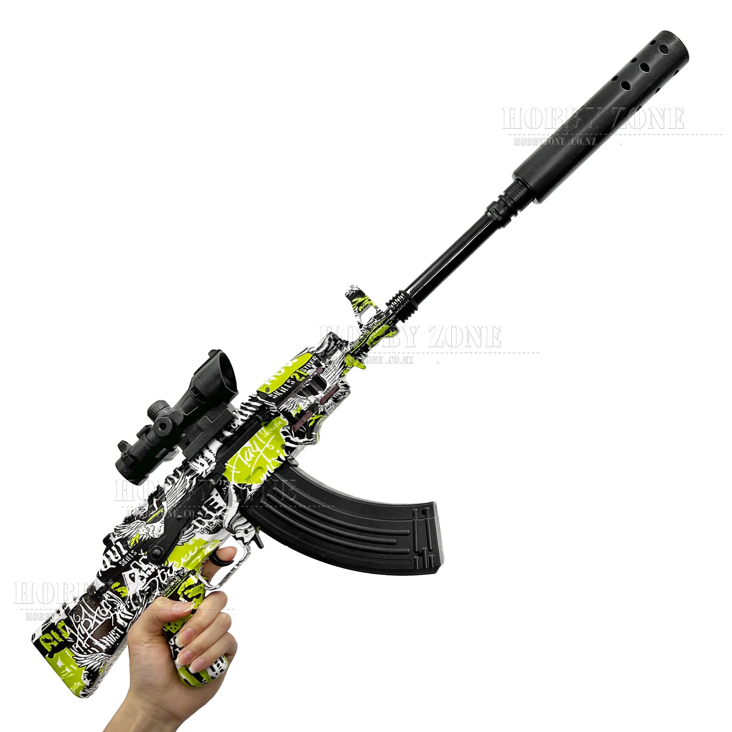 [R18 ] "Edamame Beans" AKS 74U Gel Ball Blaster [ID Check Required]