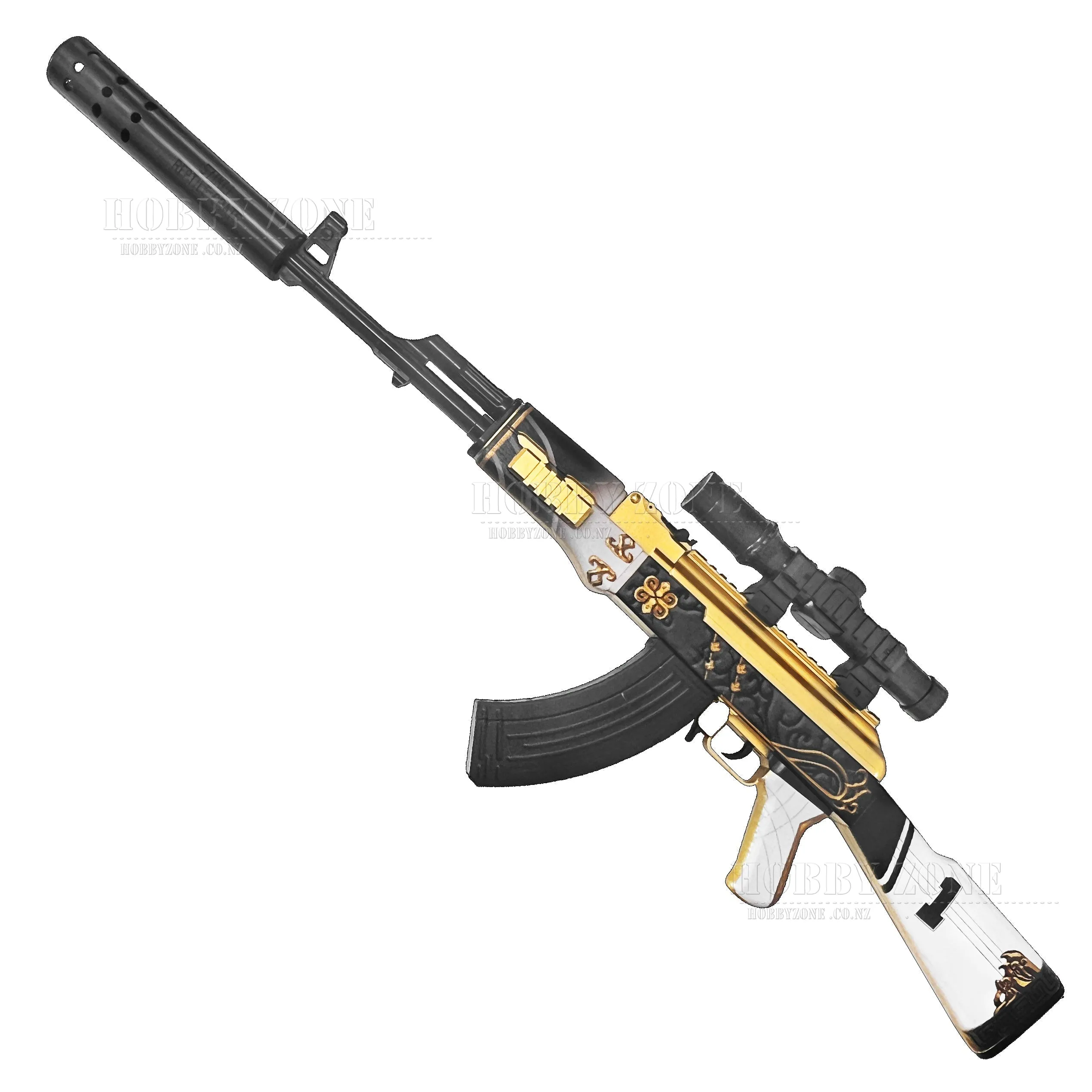 [R18 ] "Golden Dynasty" AKM Gel Ball Blaster [ID Check Required]
