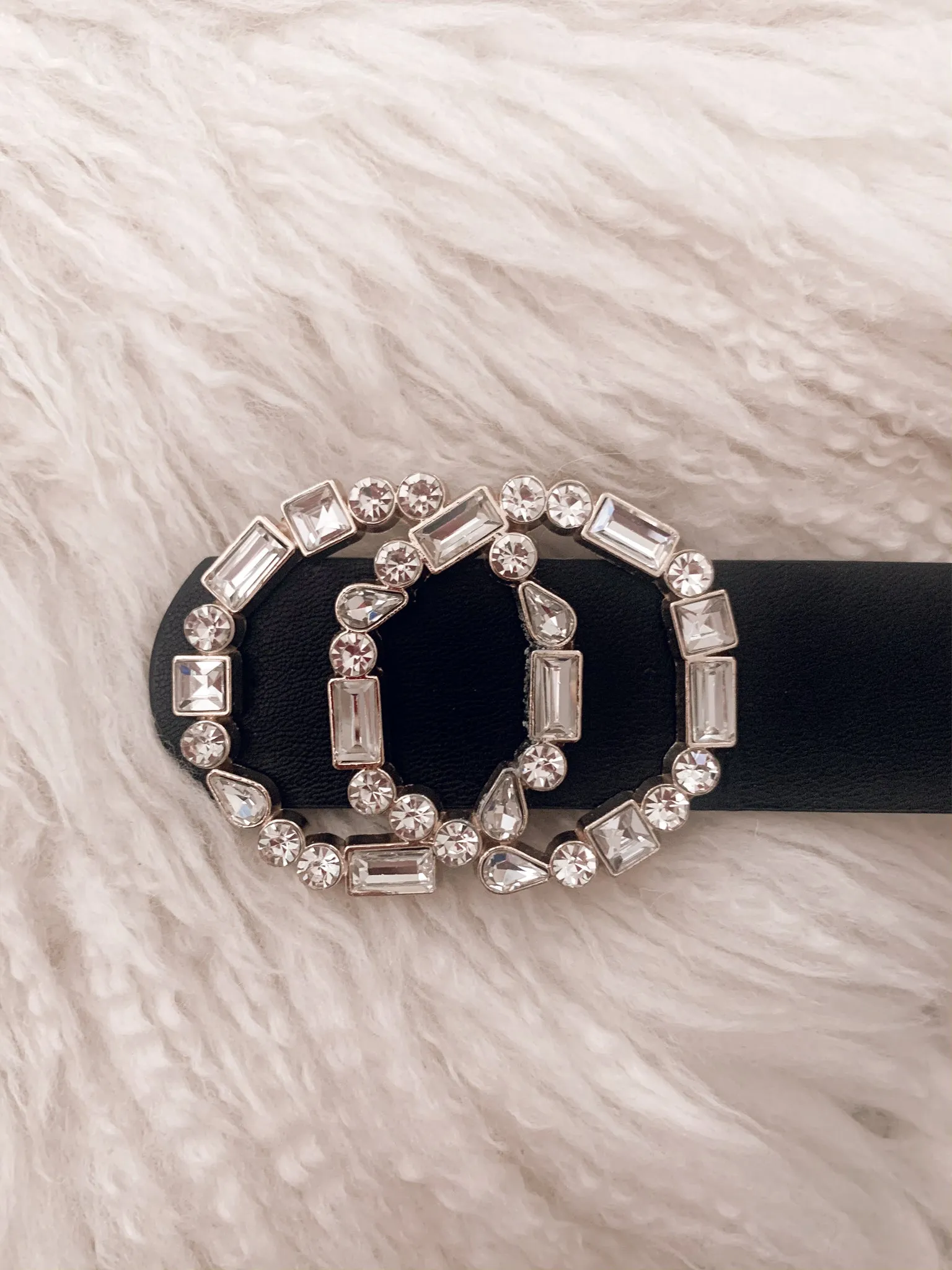 Rae Belt in Black, Red, Blush, & Cognac