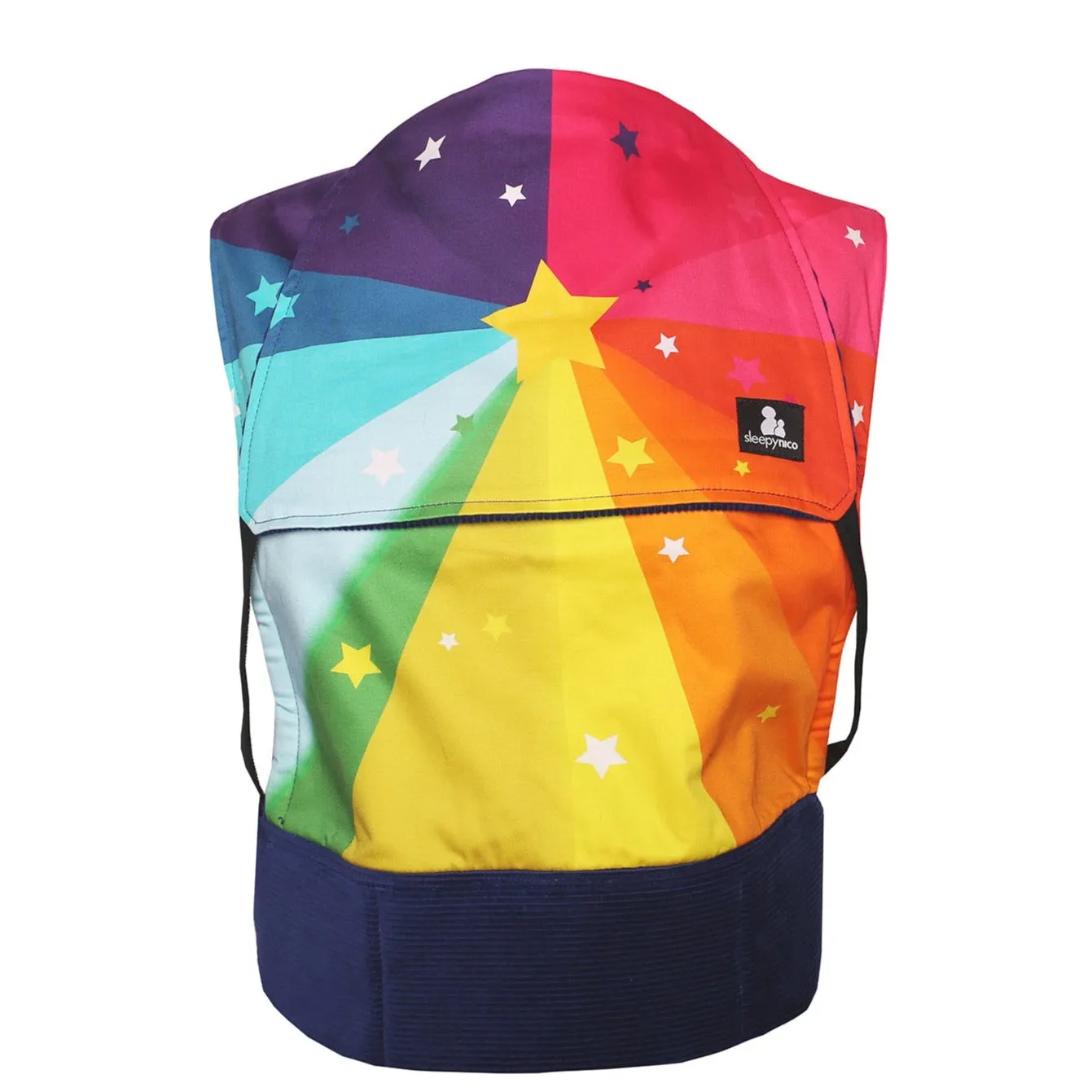 Rainbow Starburst - Toddler Size Carrier - Currently Made to Order