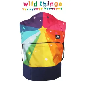 Rainbow Starburst - Toddler Size Carrier - Currently Made to Order