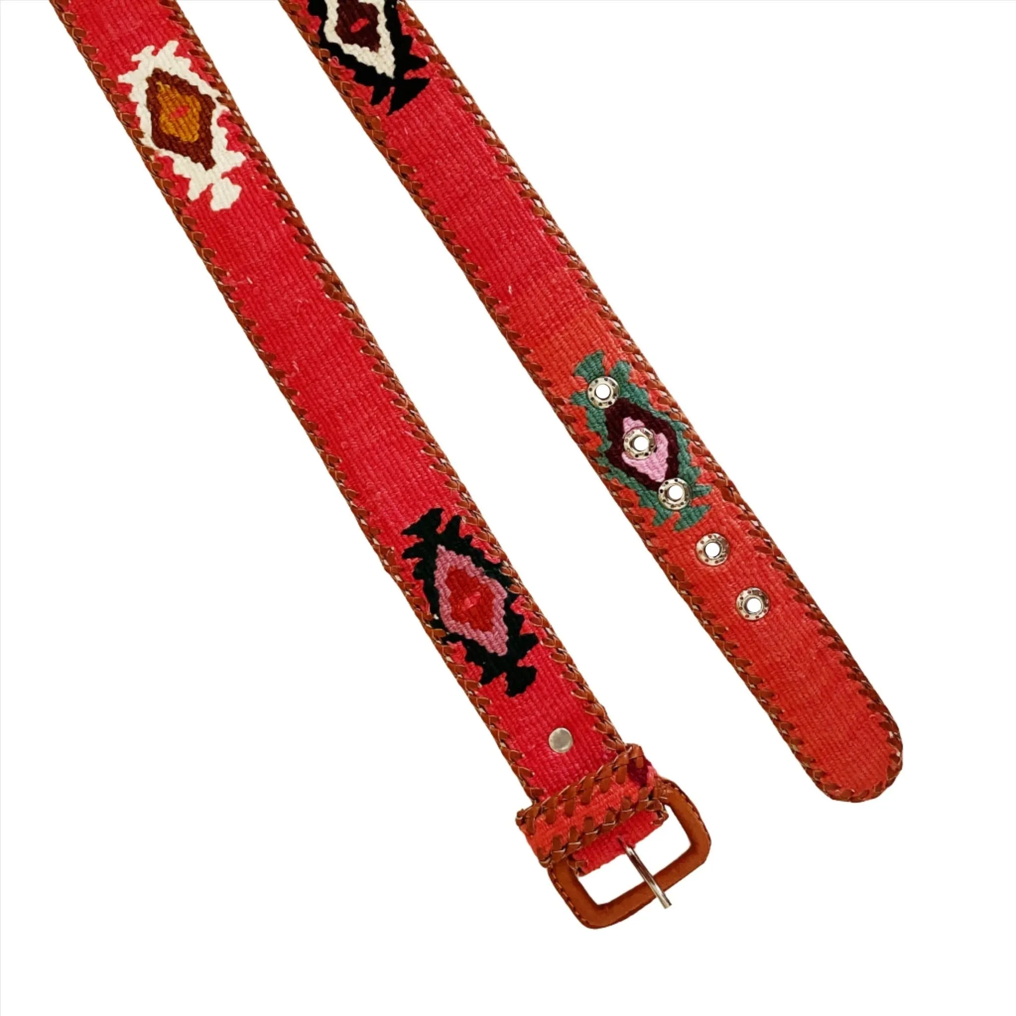 Rancho Belt - Coral Multi