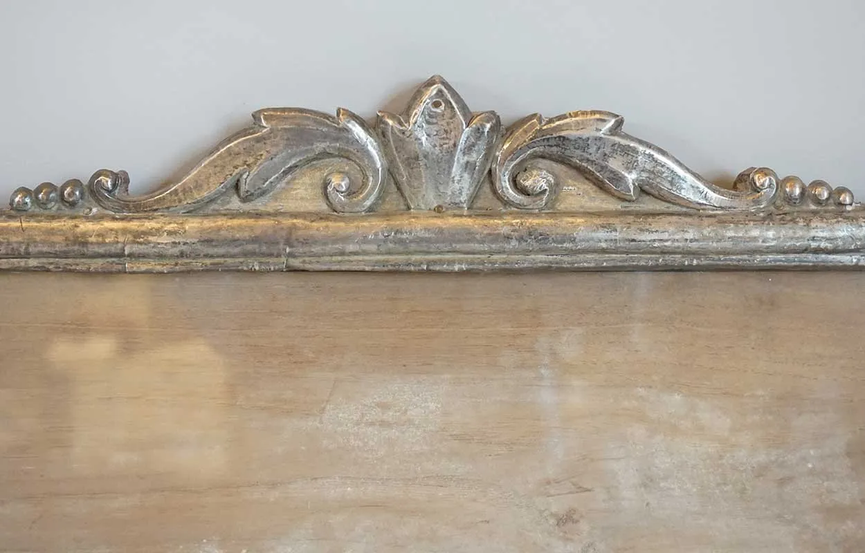Rare Pair of Indo-Portuguese Silver Mounted Teak Frames