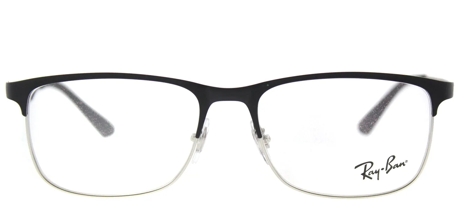 Ray-Ban Junior RY 1052 4055 Rectangle Metal Black Eyeglasses with Demo Lens