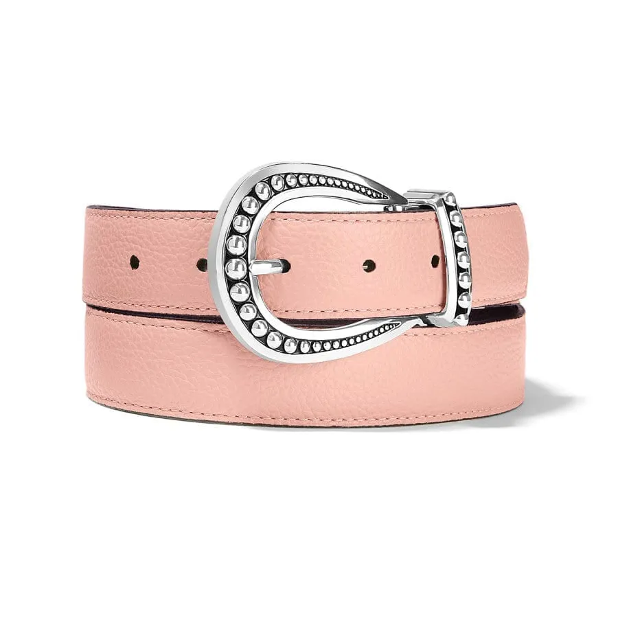 Really Tough Reversible Belt - Black to Pink Sand