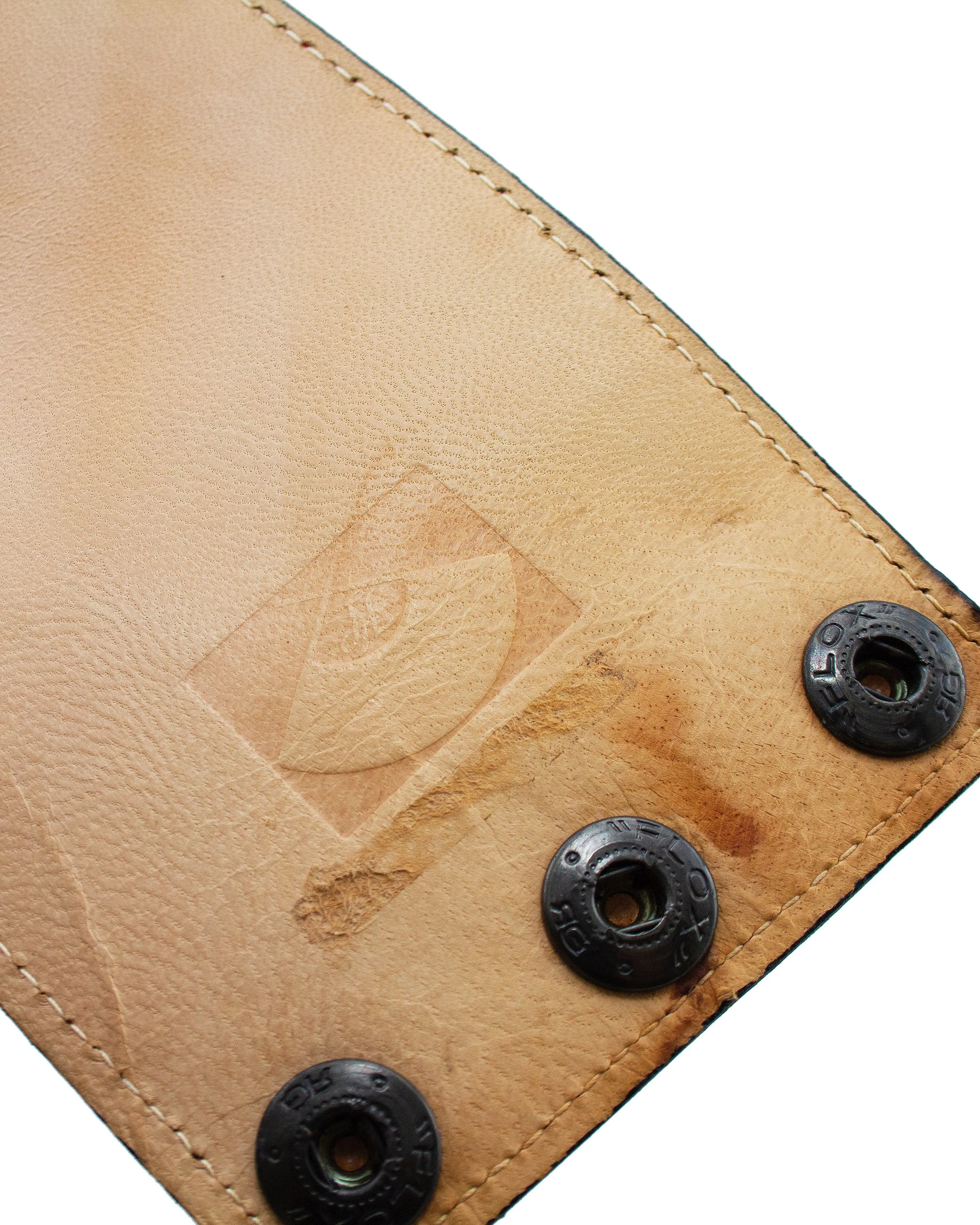 Red Leather Glove Hip Belt