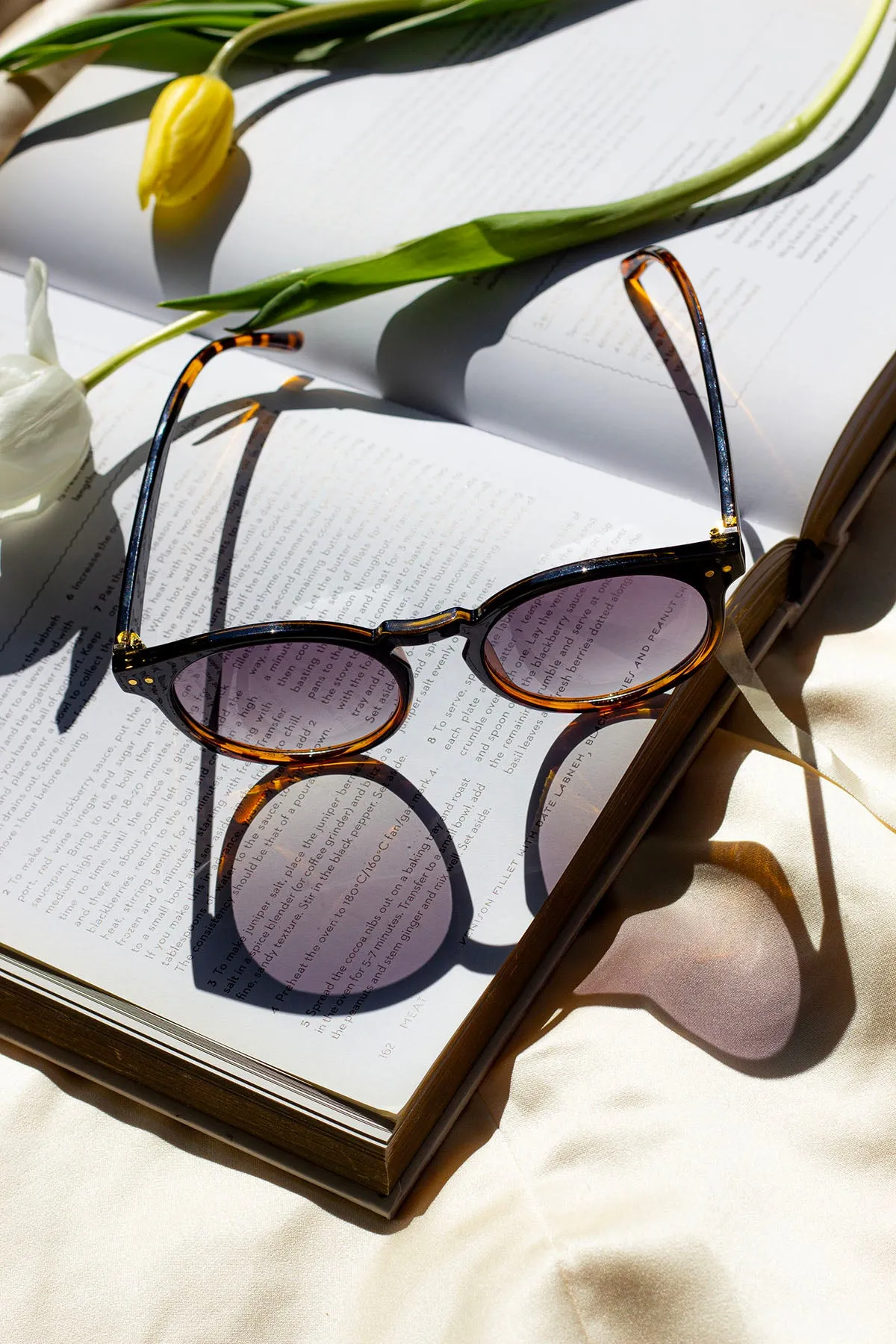 Retro Style Rounded Large Sunglasses