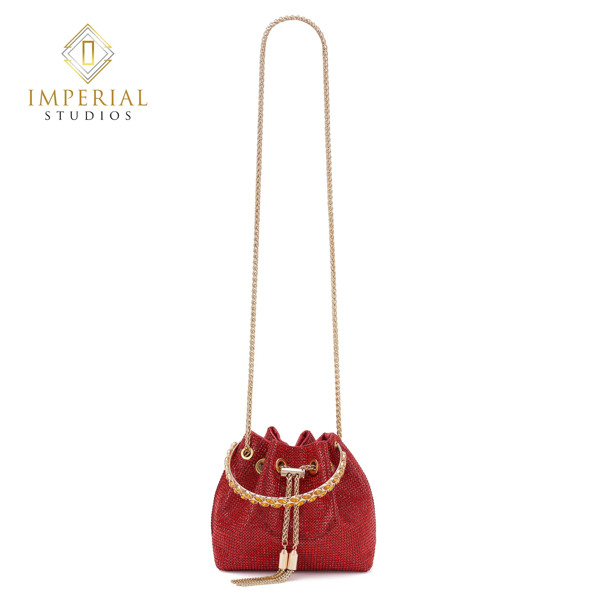 Rhinestone Bucket Bag For Women, Clutch Purse For Ladies Rhinestone Evening Party Shoulder Bag Sparkly Crystal Bucket Bag, Purse Wedding Handbag Shoulder and Cross body Bag