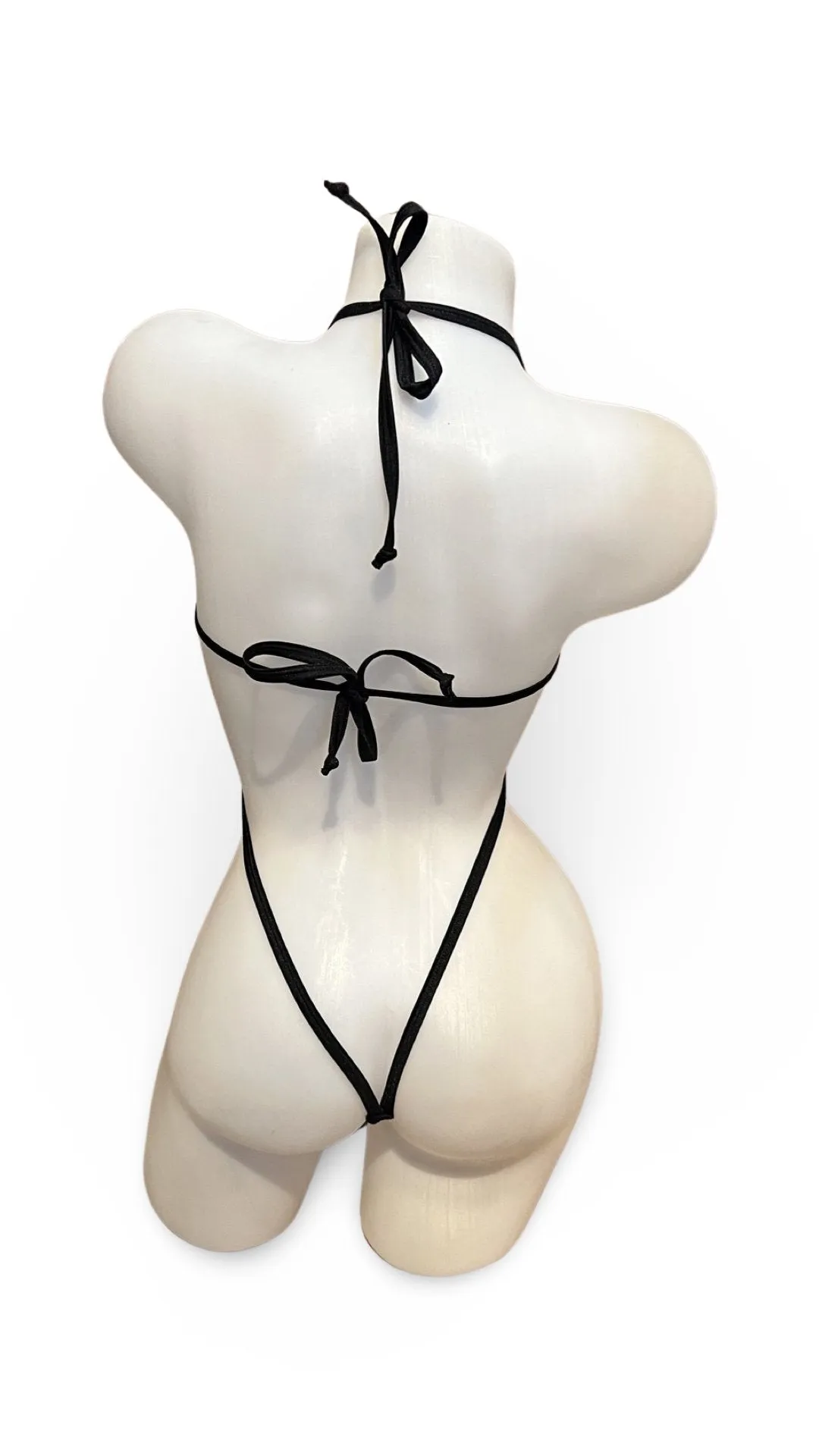 Rhinestone Star Sling Shot Black