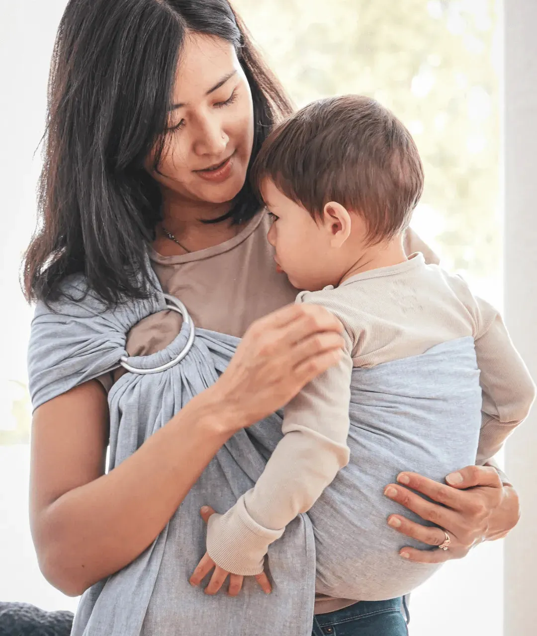 Ring sling Gustine | Linen