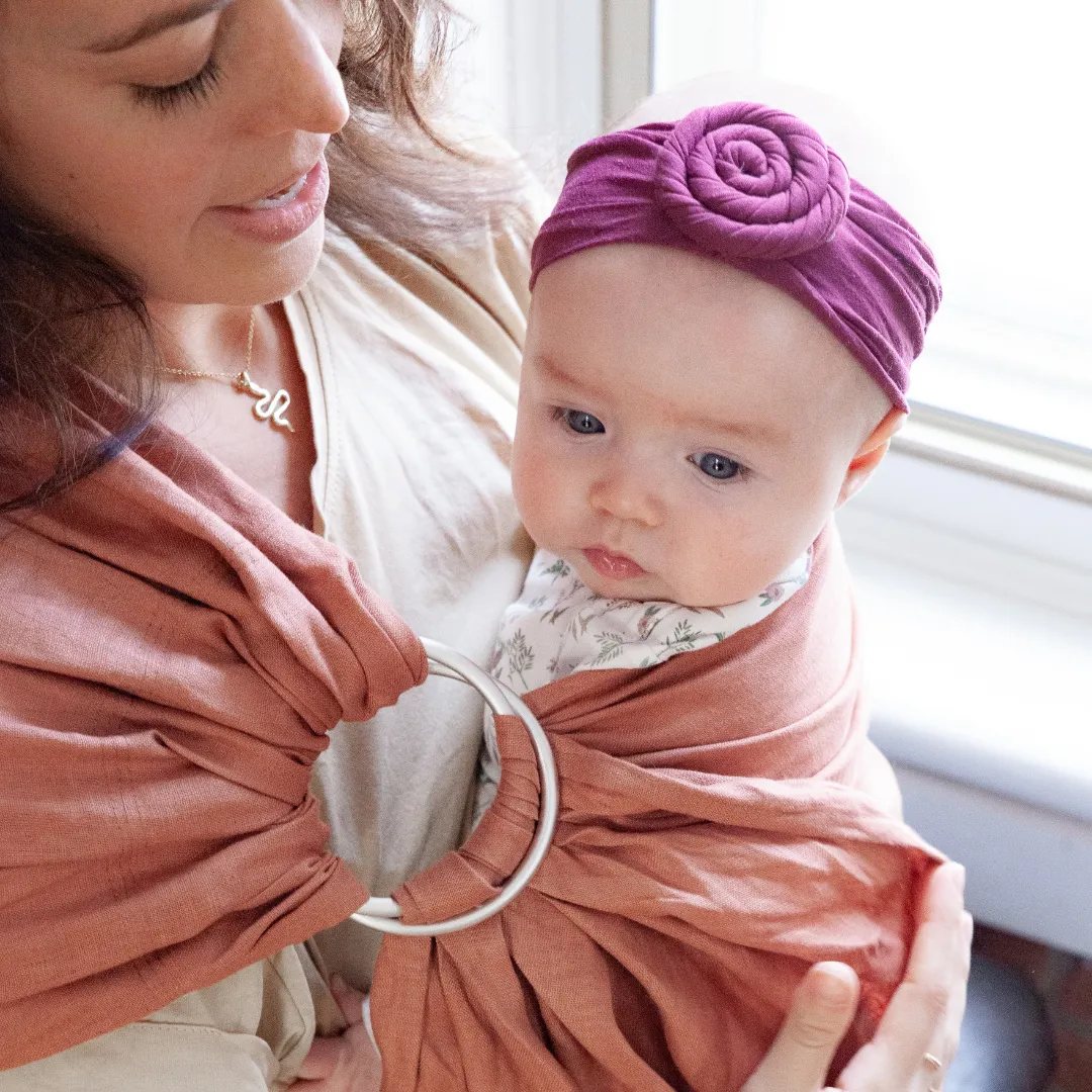 Ring sling Gustine | Linen