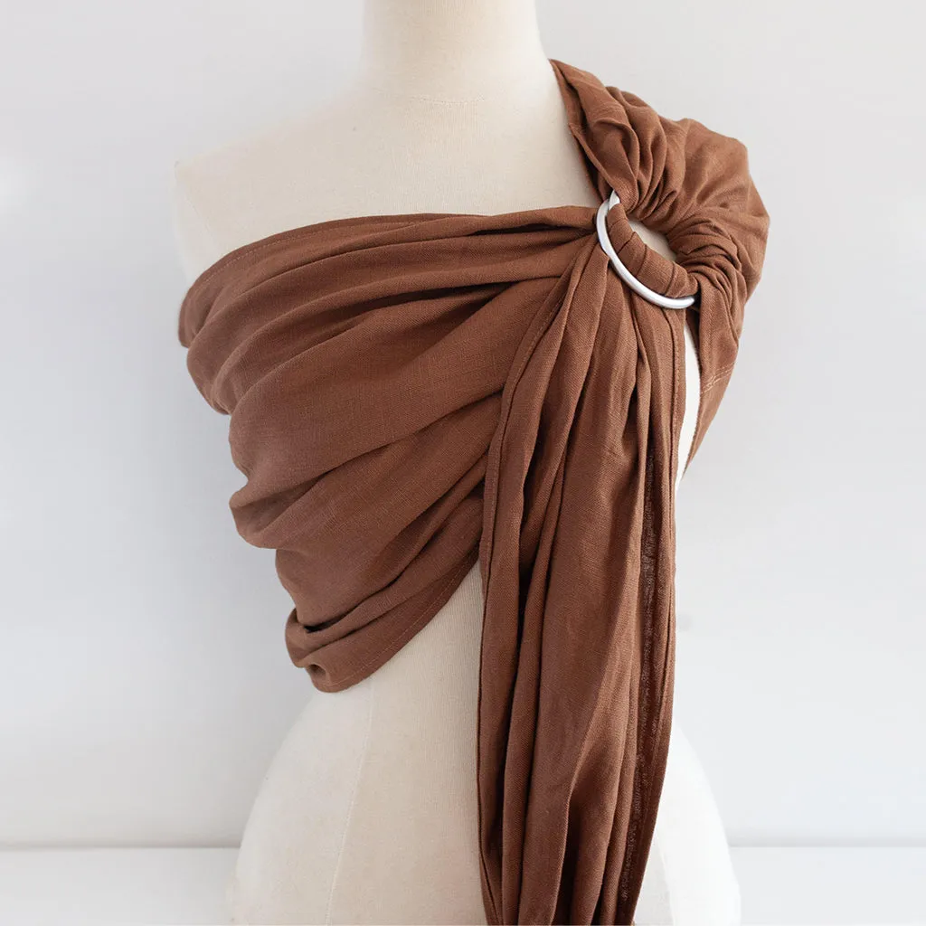 Ring sling Gustine | Linen