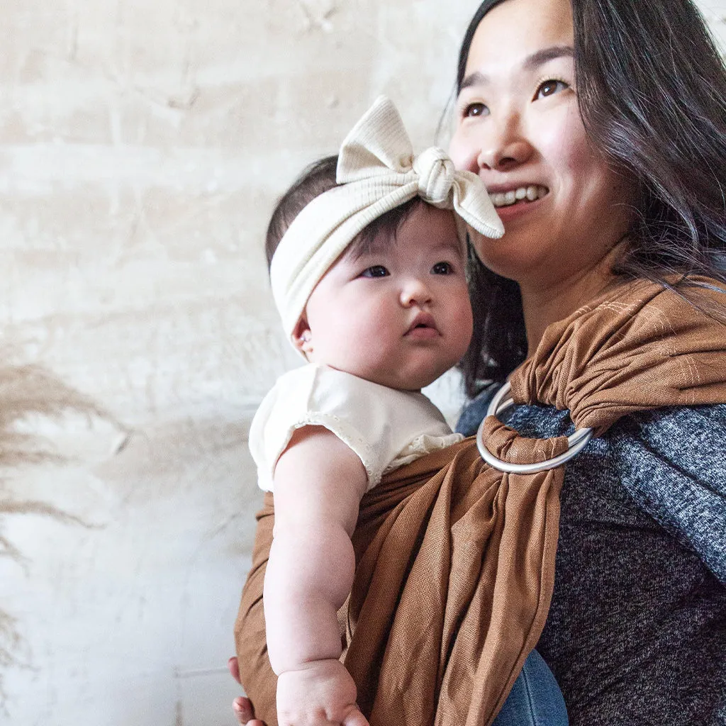 Ring sling Gustine | Linen