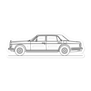 Rolls-Royce Silver Spur Silhouette Sticker