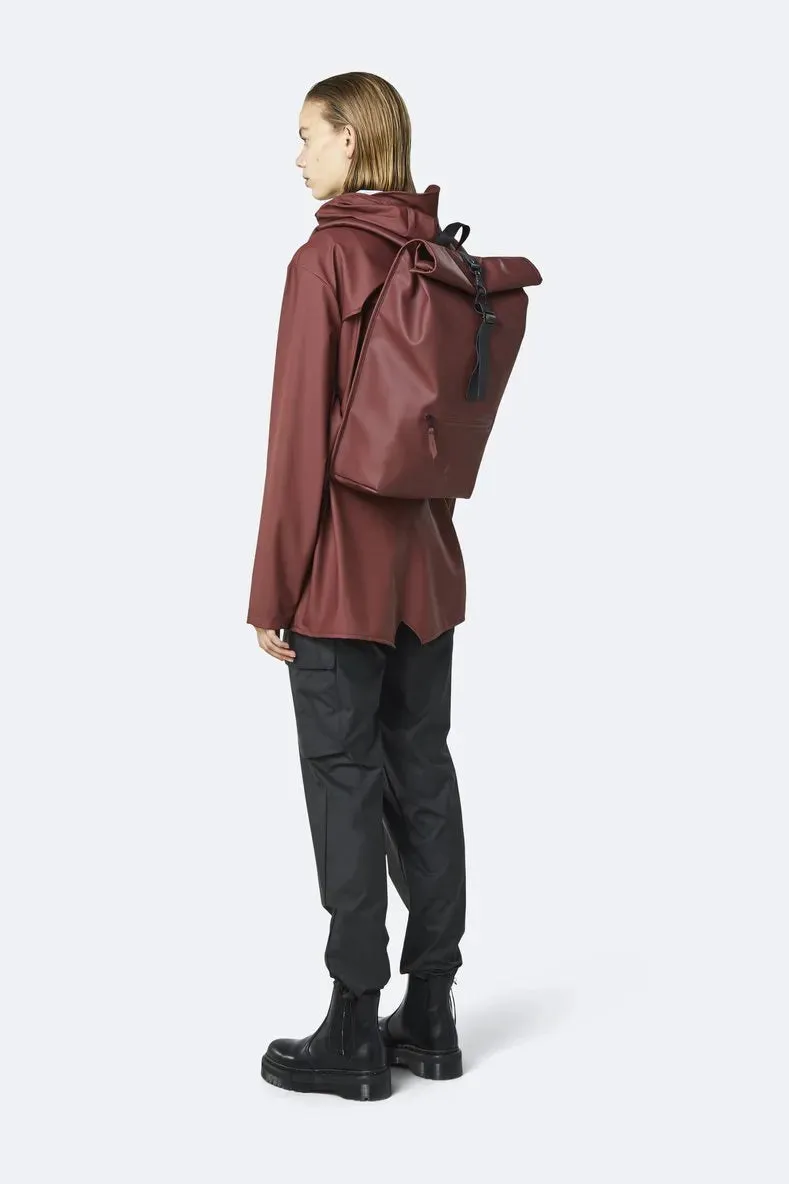 Rolltop Rucksack Granate
