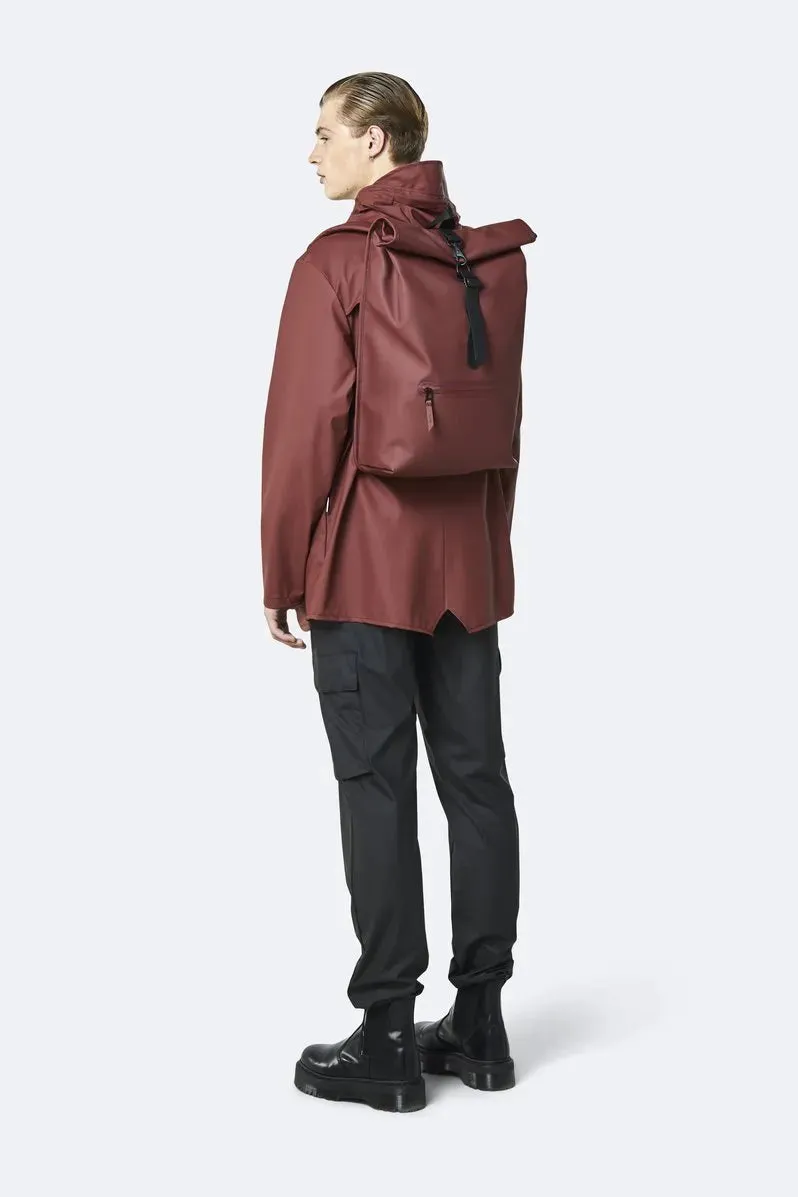 Rolltop Rucksack Granate