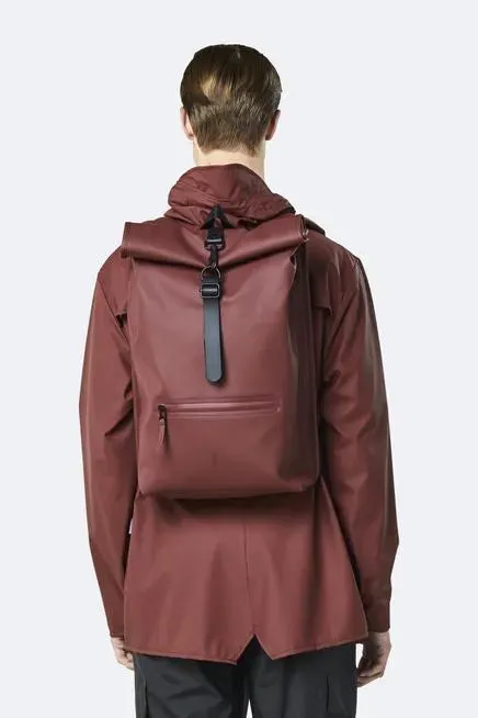 Rolltop Rucksack Granate