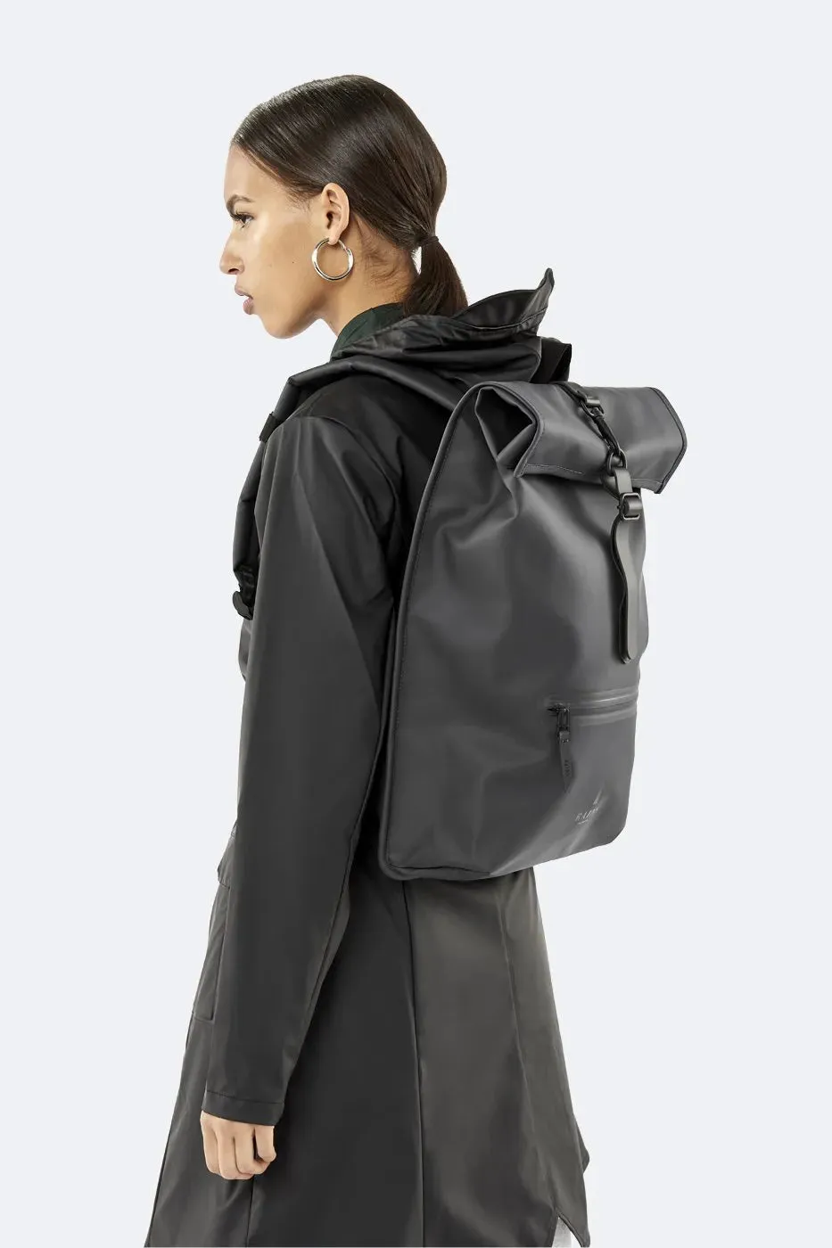 Rolltop Rucksack Negra