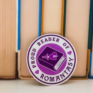Romantasy Reader Sticker