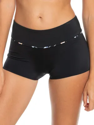 Roxy Womens Active Shorty Biker Bikini Bottoms