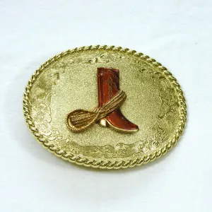 RTO-4807  Brown Boot & Rope Buckle