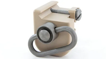 SAA Finger Rest With QD Sling Swivel-Tan