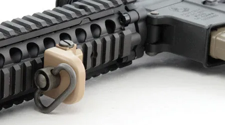 SAA Finger Rest With QD Sling Swivel-Tan