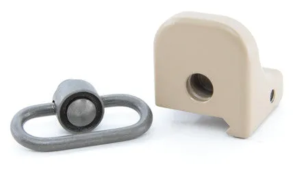 SAA Finger Rest With QD Sling Swivel-Tan