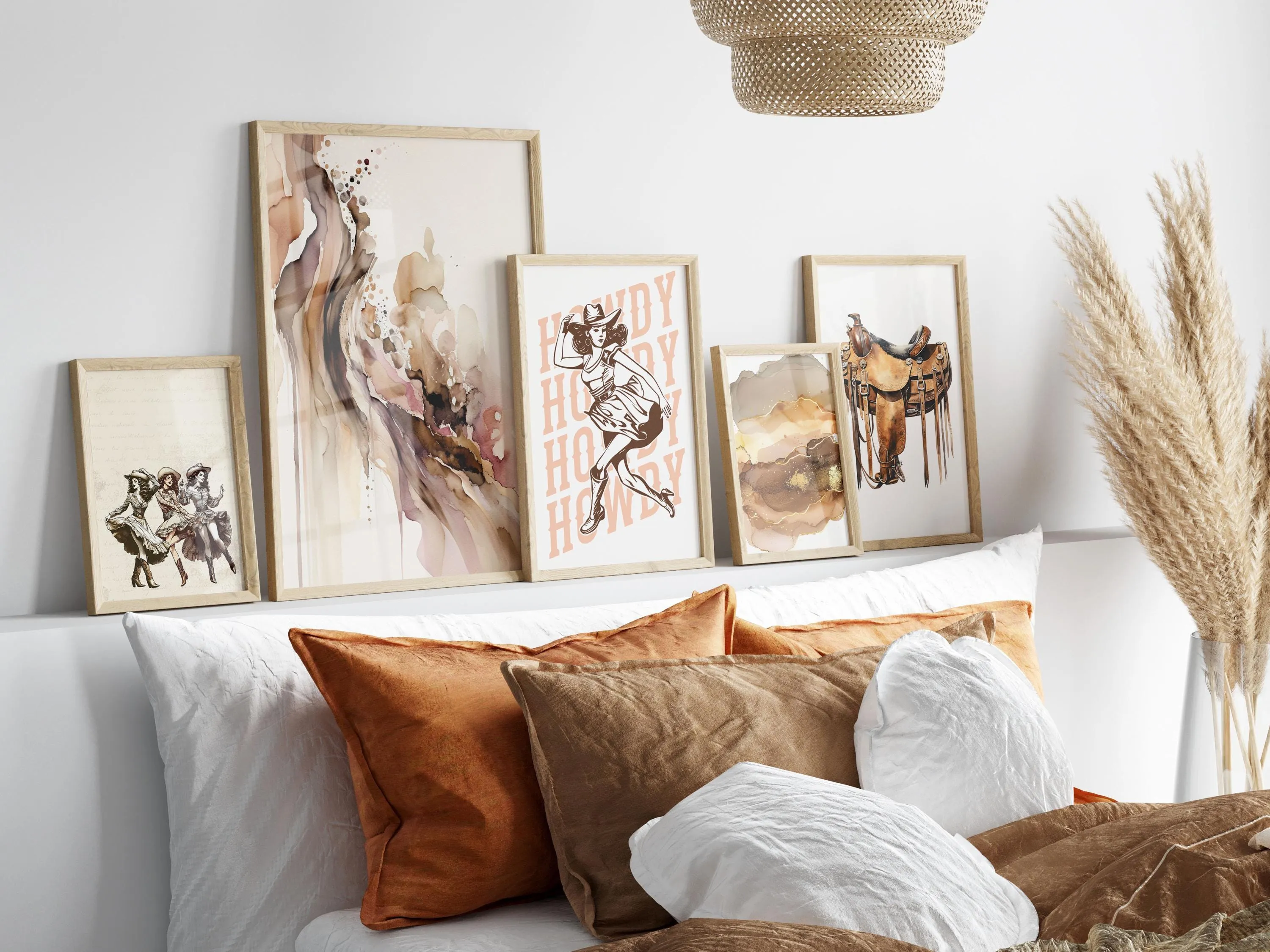 Saddle Poster - Stunning Watercolor Artwork of a Western Saddle - Unique Texas-Inspired Gift for Any Occasion!
