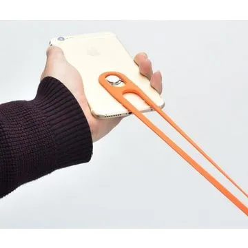 Safe   Silicone Lock-on Phone & Device Strap - KOR