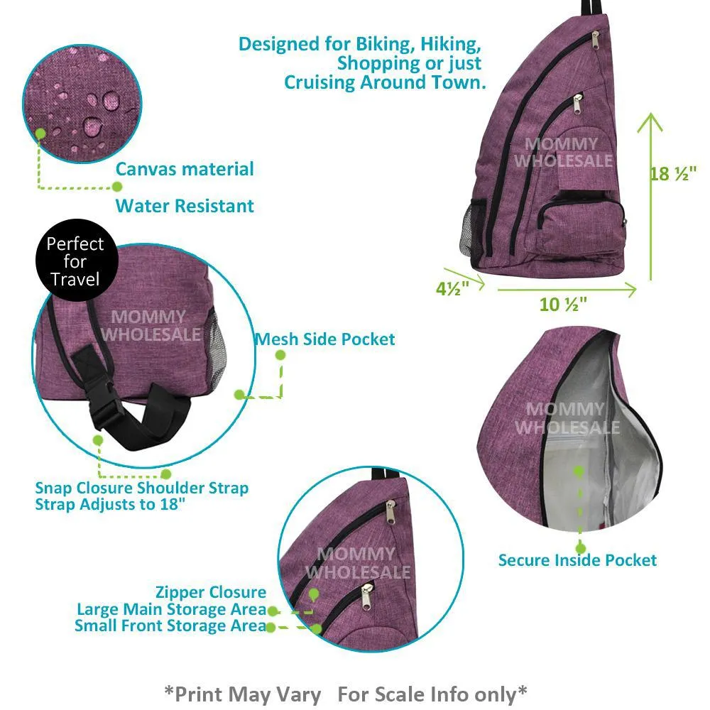 !SALE! Cow Print NGIL Sling Backpack