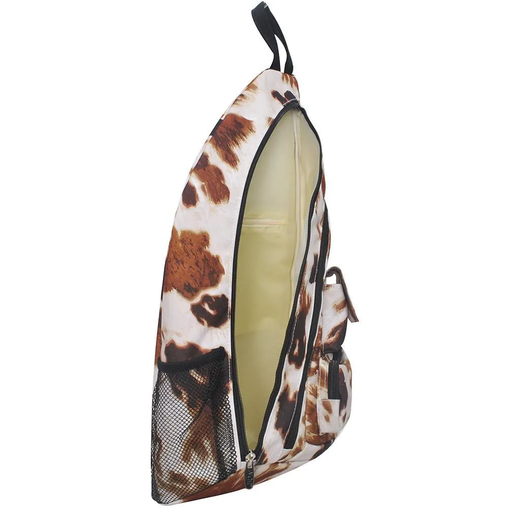 !SALE! Cow Print NGIL Sling Backpack