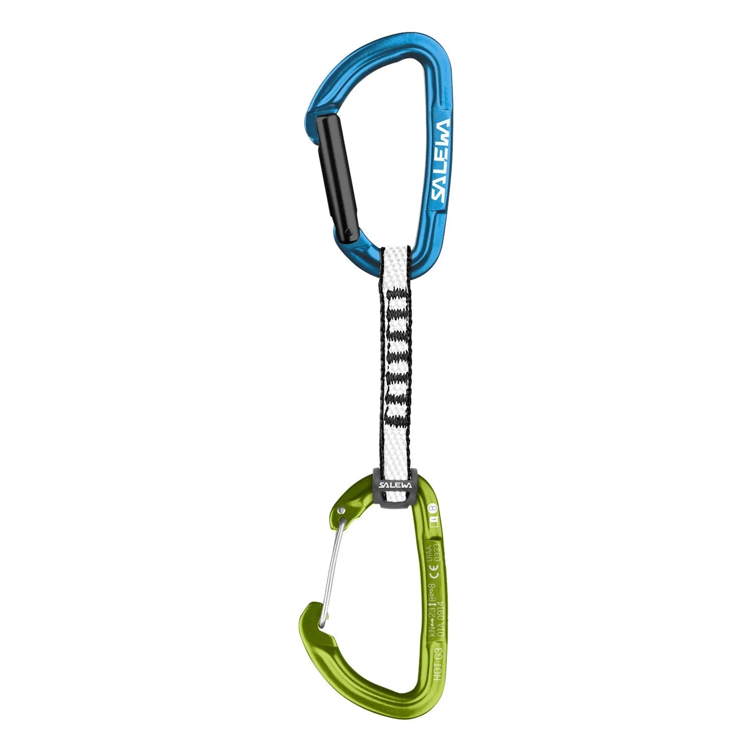 Salewa G3 Hot Forge Dyneema Solid/Wire Quickdraw