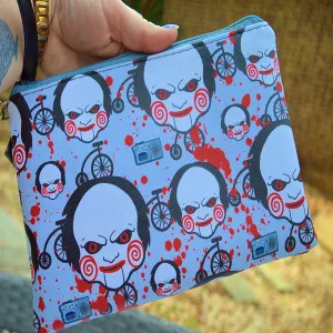 Saw  Clown Wristlet