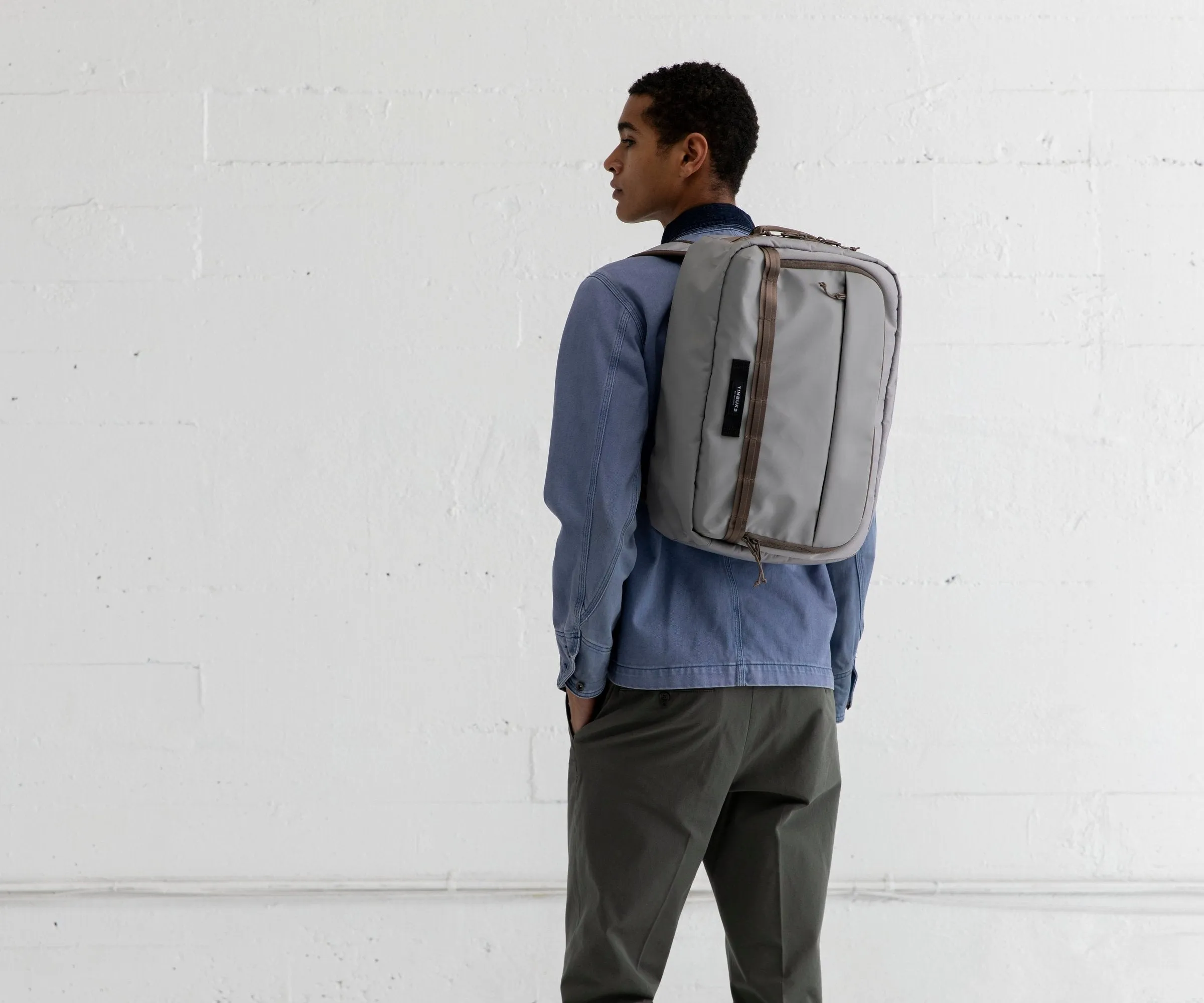 Scheme Convertible Briefcase Backpack