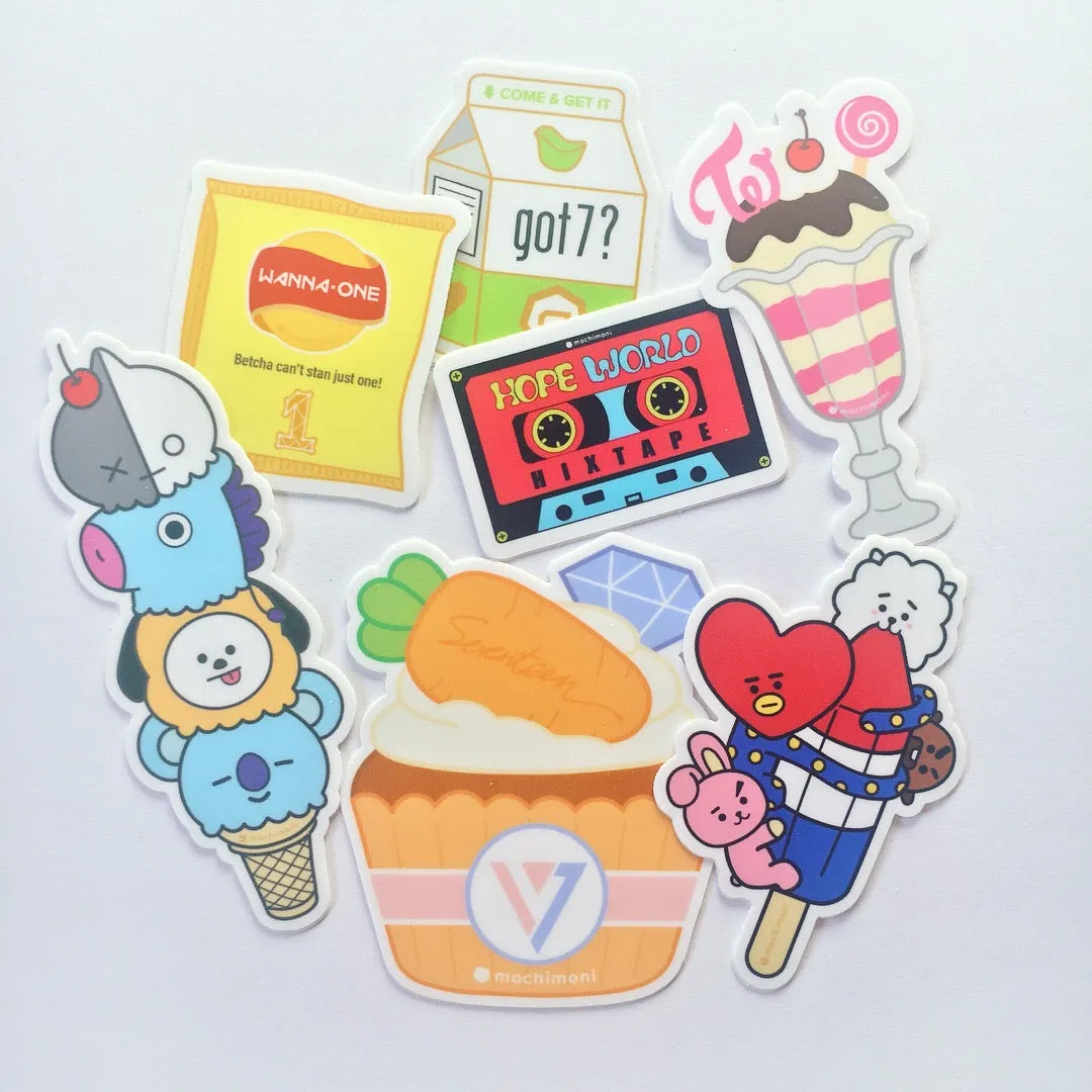 Seventeen "Carat" Cake | Vinyl Laptop Sticker 3-inch